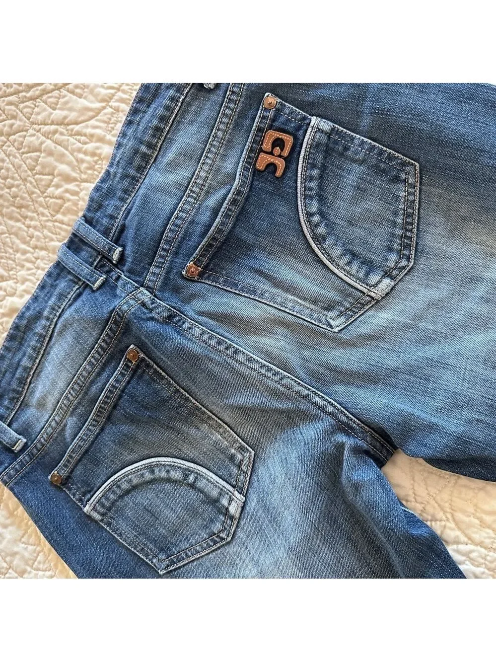 Joe’s Jeans Best Friend Blue Jeans W28 Relaxed Fit Distressed Casual Denim